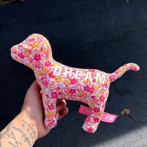 PINK Victoria's Secret Floral Plush Dog